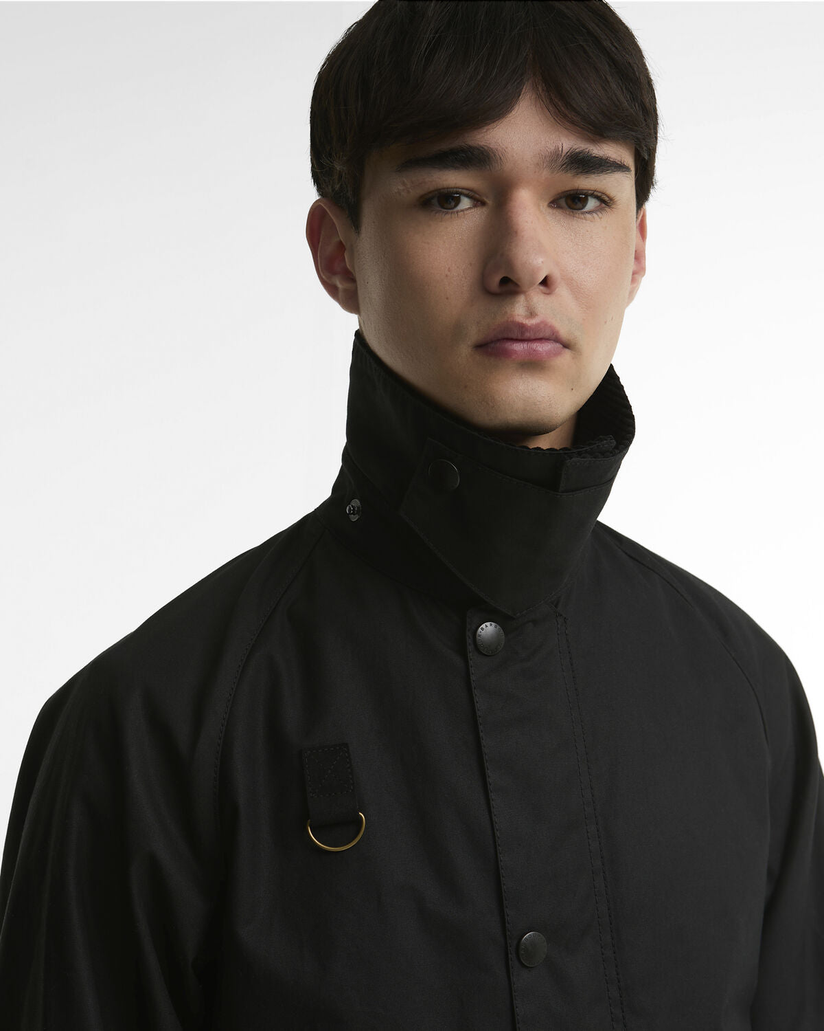 Barbour – Long Spey Wax Jacket – Black