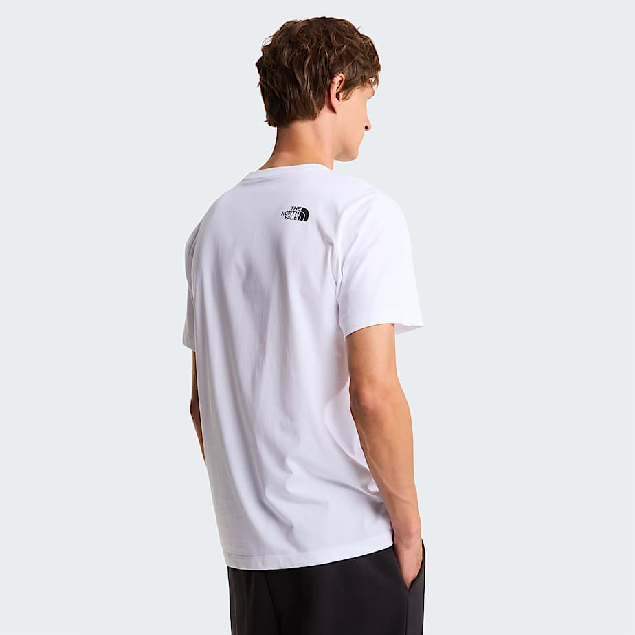 Men's Evolution Box Half Dome Regular T-Shirt The North Face - TNF White