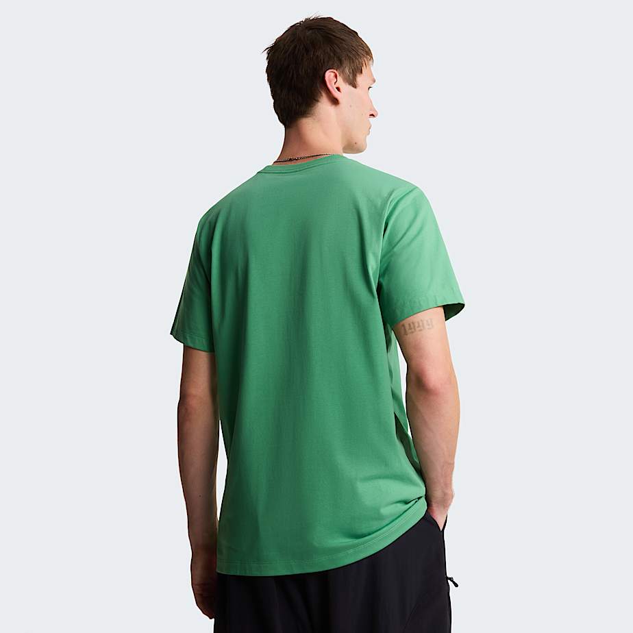 Men's Evolution Simple Dome Regular T-Shirt The North Face - Dimmed Algae