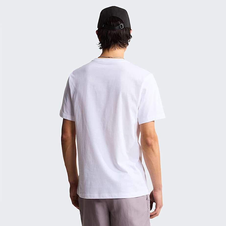 Men's Evolution Simple Dome Regular T-Shirt The North Face - TNF White