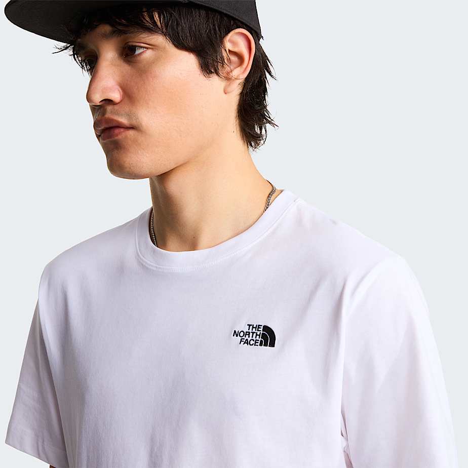 Men's Evolution Simple Dome Regular T-Shirt The North Face - TNF White
