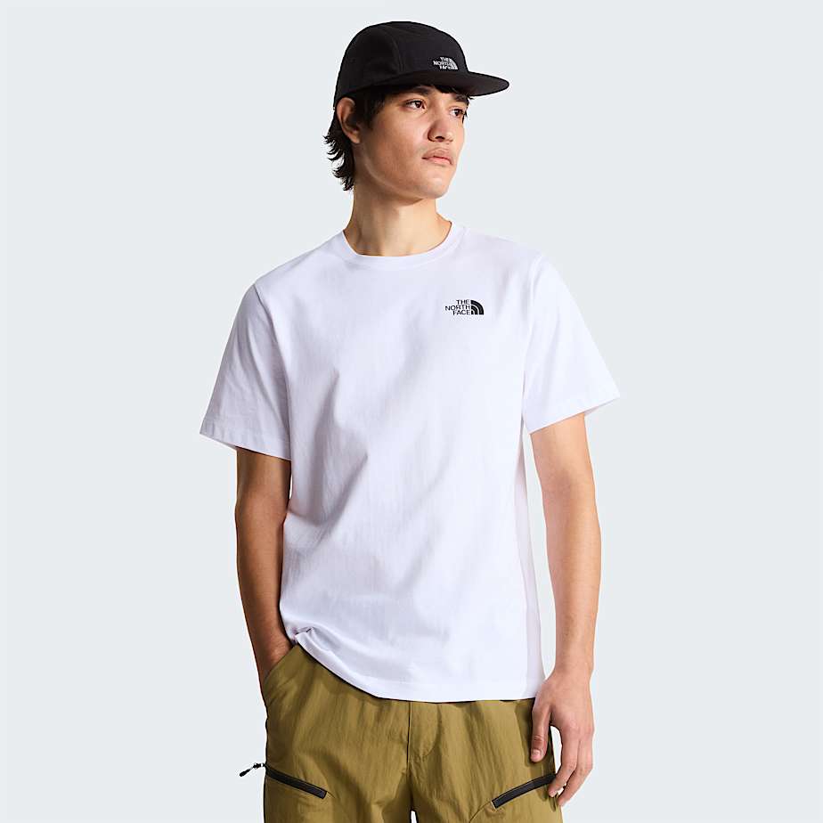 Men's North Faces Regular Graphic T-Shirt The North Face - TNF White