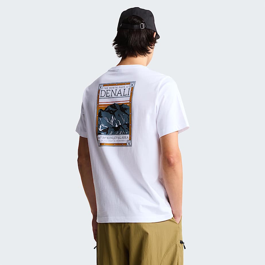 Men's North Faces Regular Graphic T-Shirt The North Face - TNF White