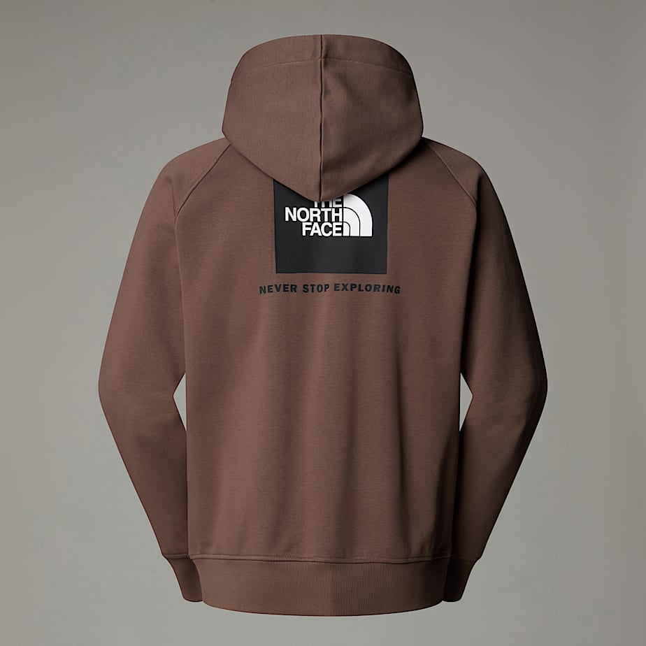 Felpa con Cappuccio e Maniche Raglan Redbox The North Face - Smokey Brown