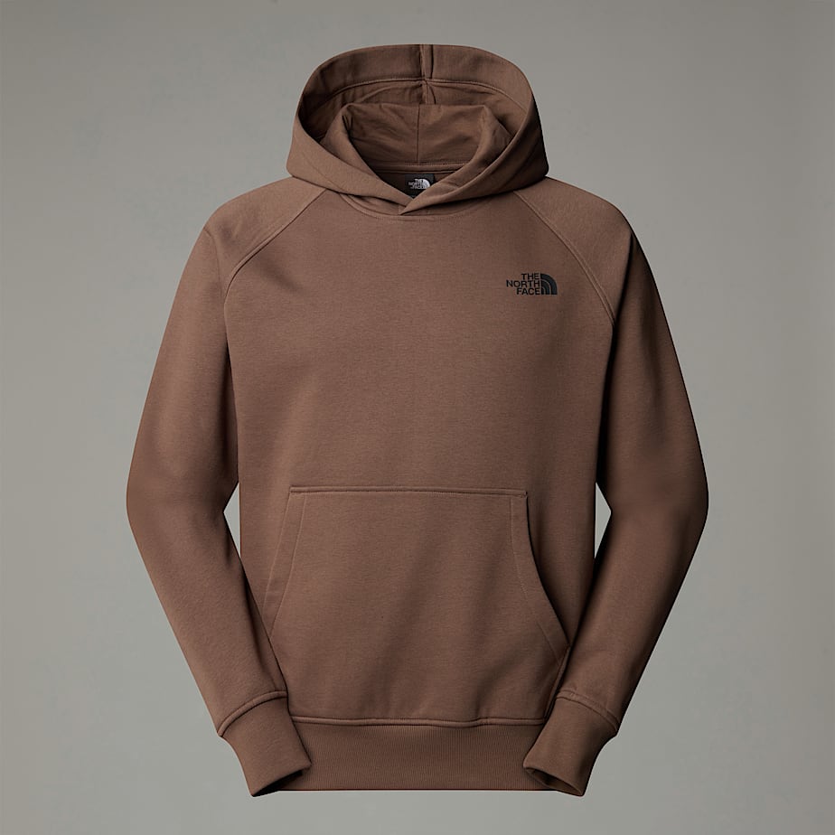 Felpa con Cappuccio e Maniche Raglan Redbox The North Face - Smokey Brown