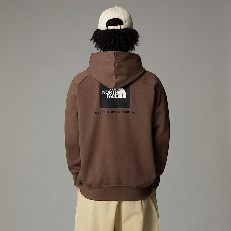 Felpa con Cappuccio e Maniche Raglan Redbox The North Face - Smokey Brown