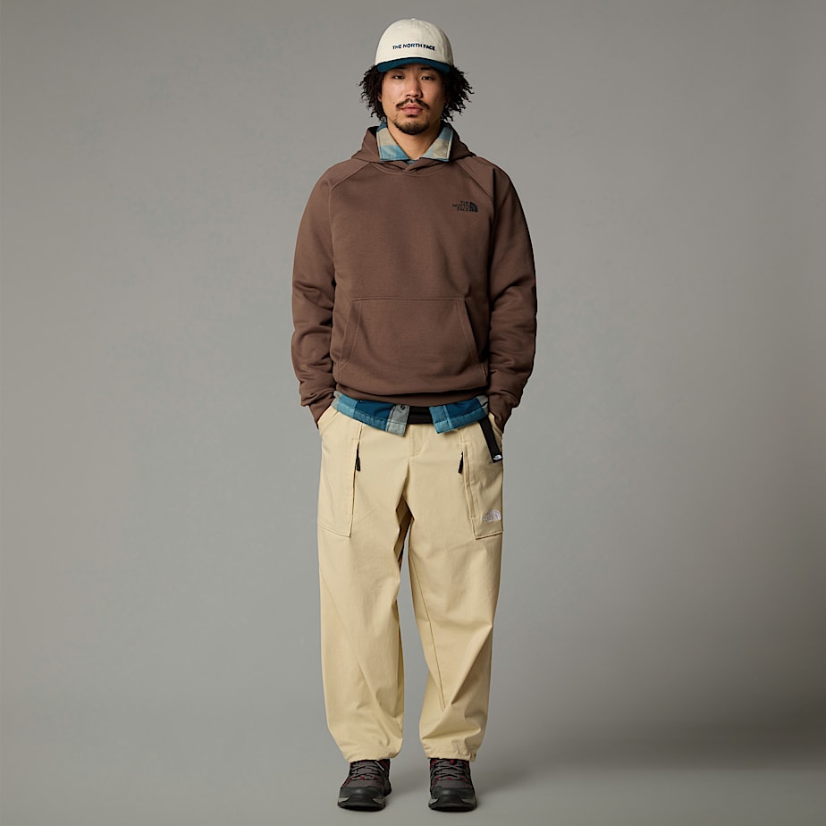 Felpa con Cappuccio e Maniche Raglan Redbox The North Face - Smokey Brown