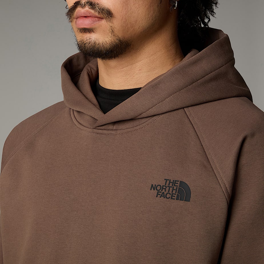 Felpa con Cappuccio e Maniche Raglan Redbox The North Face - Smokey Brown