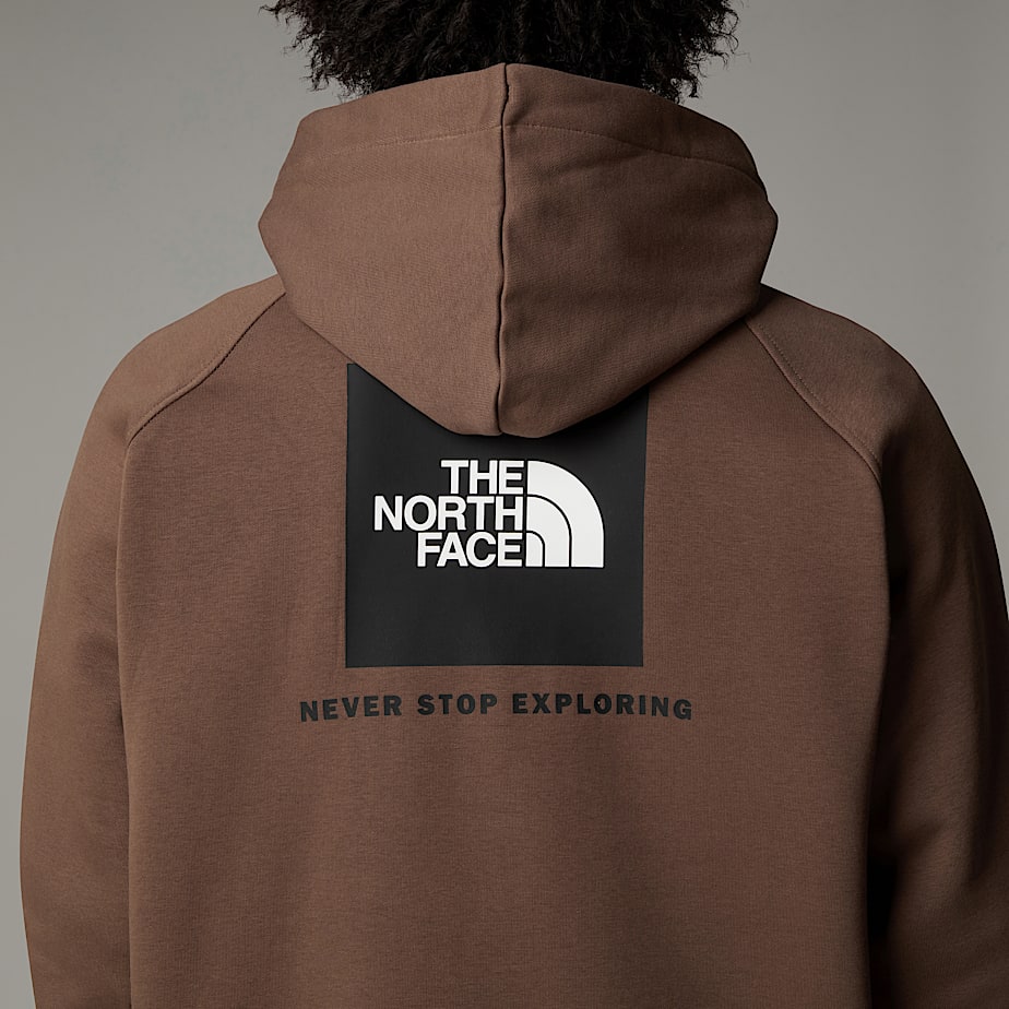 Felpa con Cappuccio e Maniche Raglan Redbox The North Face - Smokey Brown