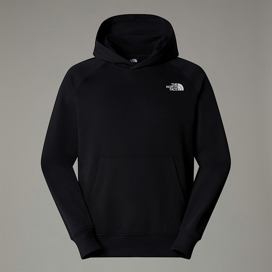 Felpa con Cappuccio e Maniche Raglan Redbox The North Face - Black/White