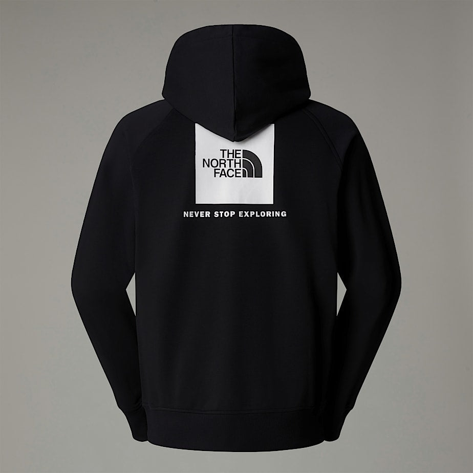 Felpa con Cappuccio e Maniche Raglan Redbox The North Face - Black/White