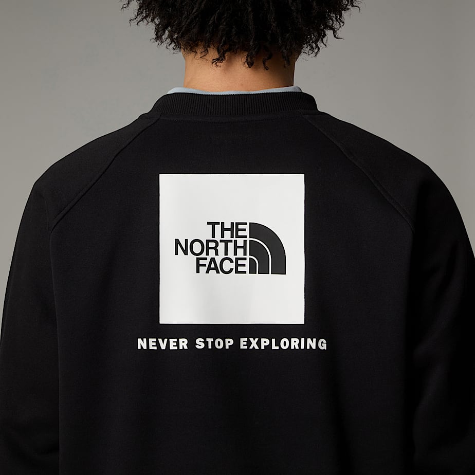 Raglan Redbox Crew Neck The North Face - Black