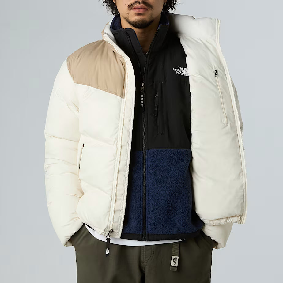 Men's Saikuru Jacket The North Face AW25 - Mushroom Grey / White Dune
