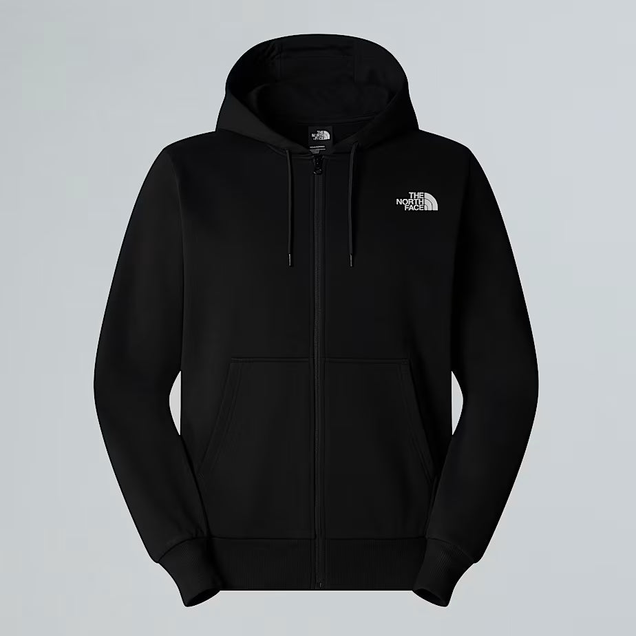 Simple Dome Full-Zip Hoodie The North Face AW25 - TNF Black