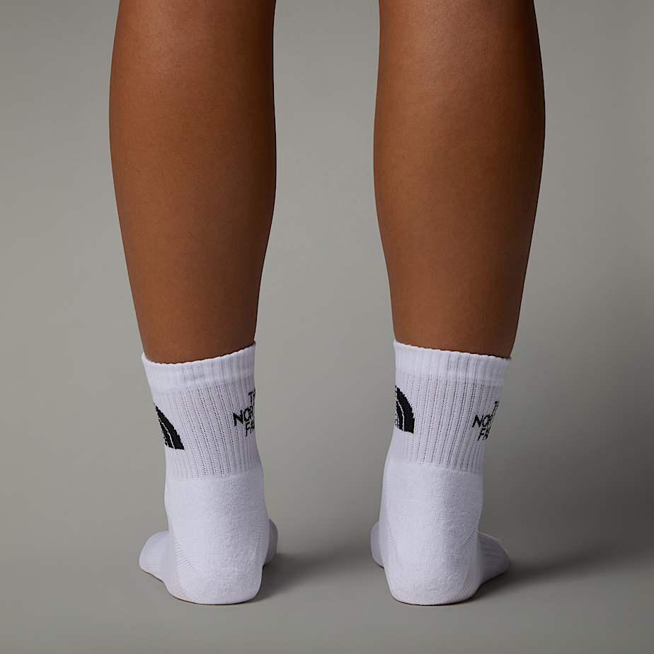 Multi Sport Cushion 1/4 Socks The North Face - TNF White