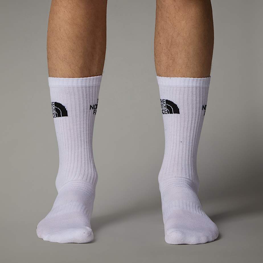 Multi Sport Cushion Crew Socks The North Face - TNF White