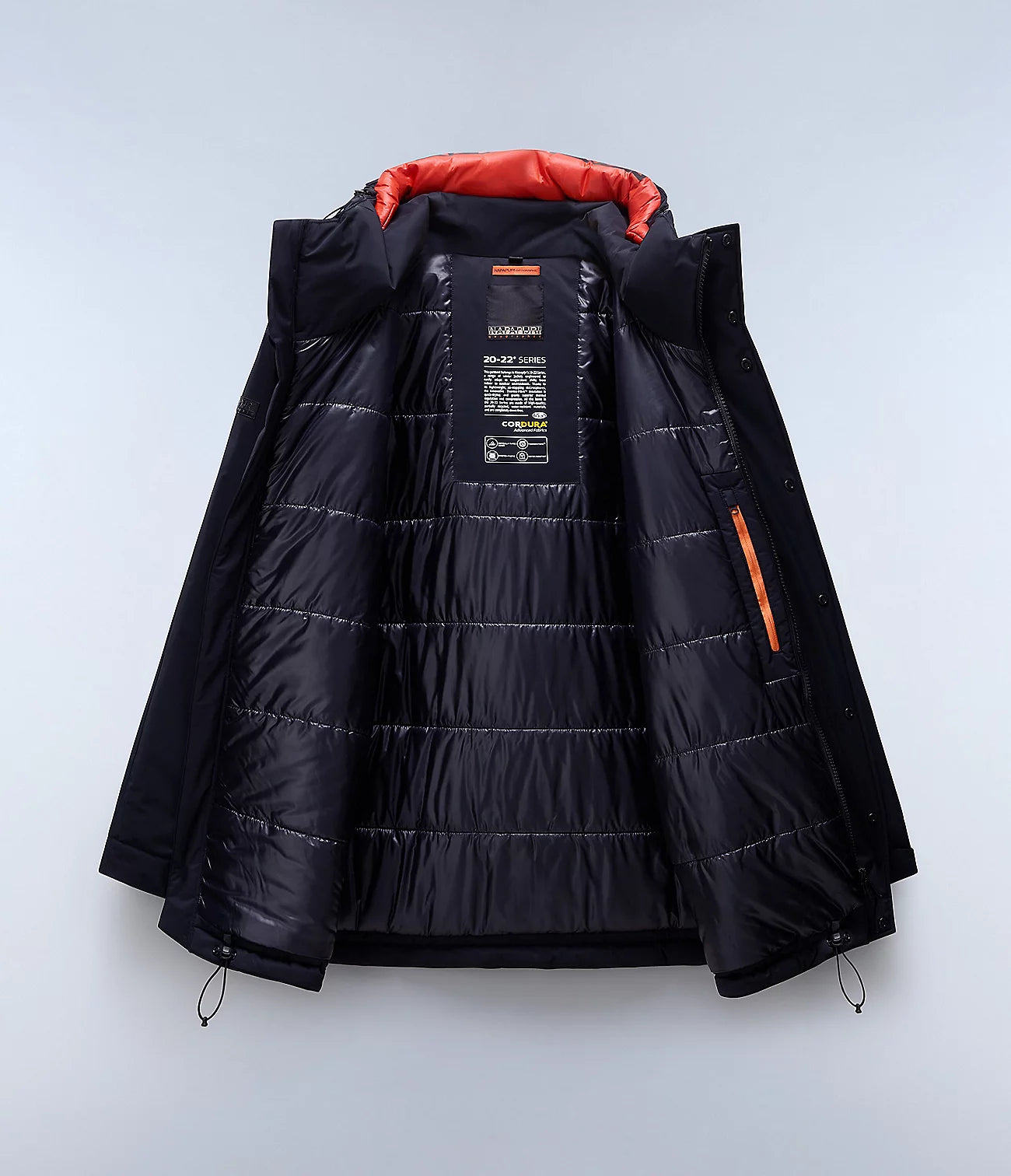 Giacca Lunga 20-22° Air Parka Napipijri - Black