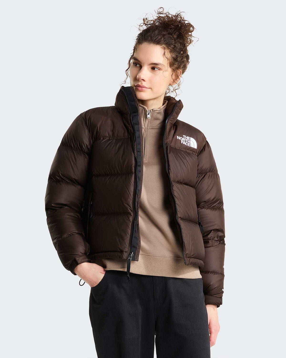 The North Face 1996 Retro Nuptse donna marrone - foto 5