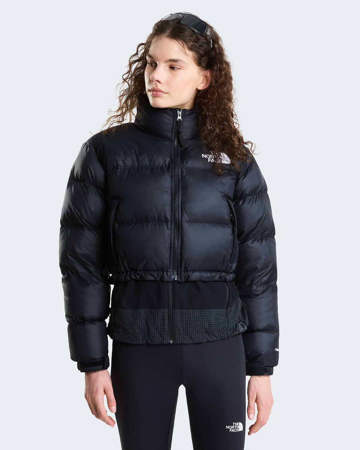 The North Face Nuptse Short donna nero - foto 1