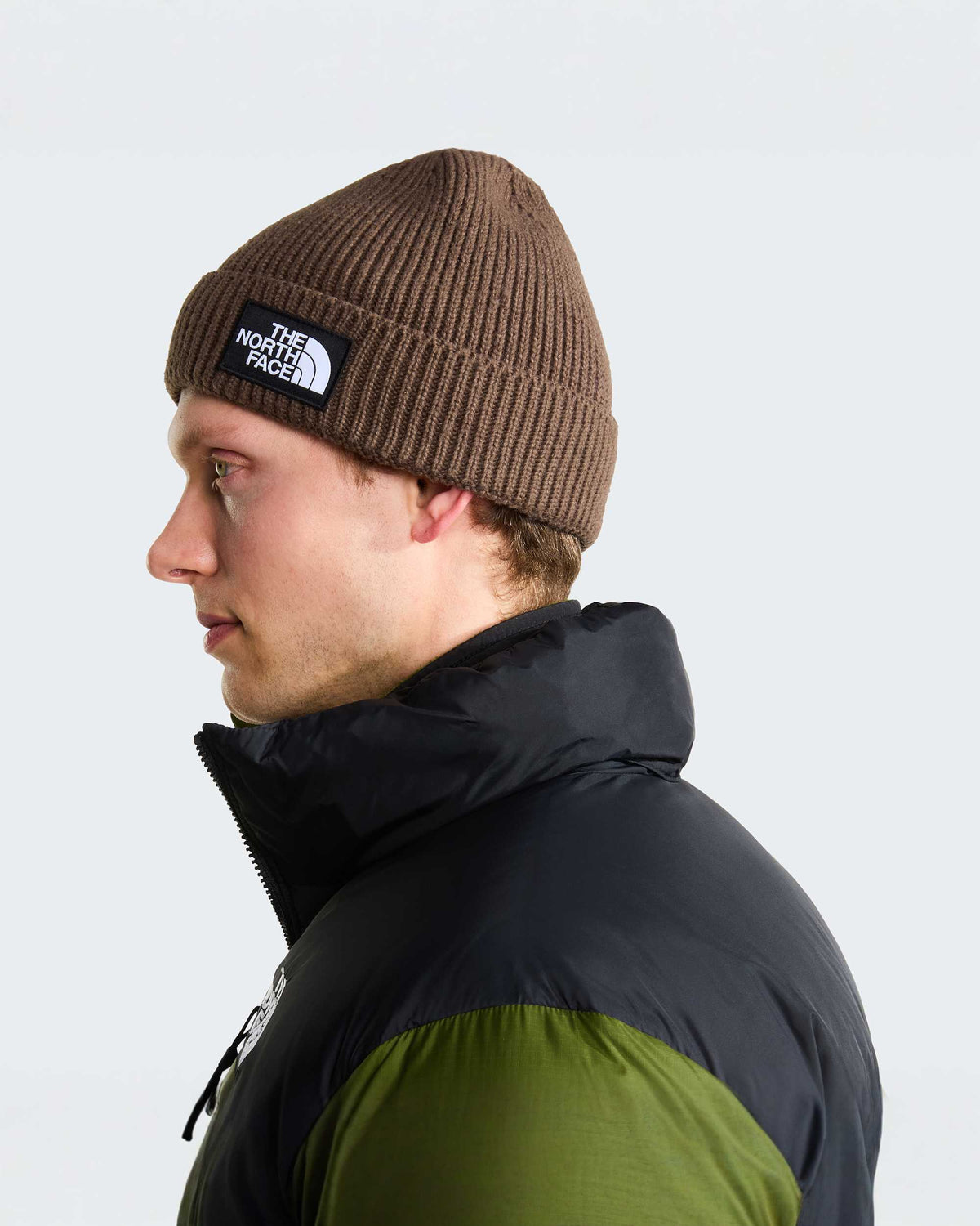 The North Face Logo Box Beanie marrone - foto 4