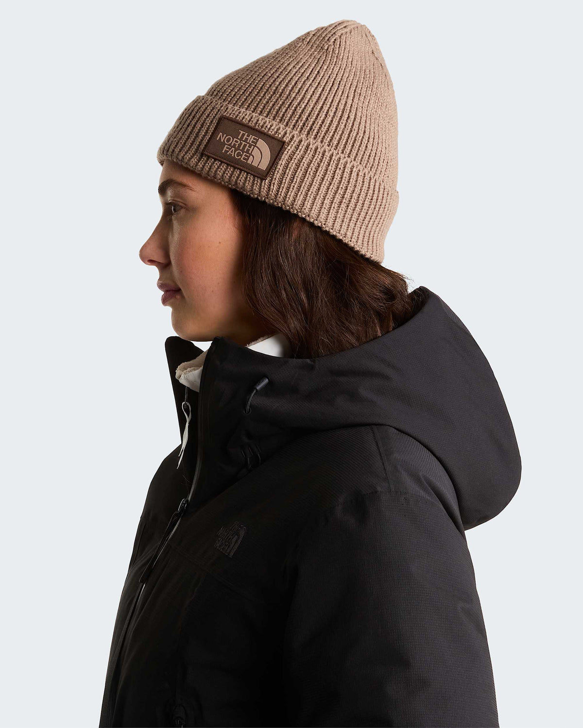 The North Face Logo Box Beanie granata - foto 4