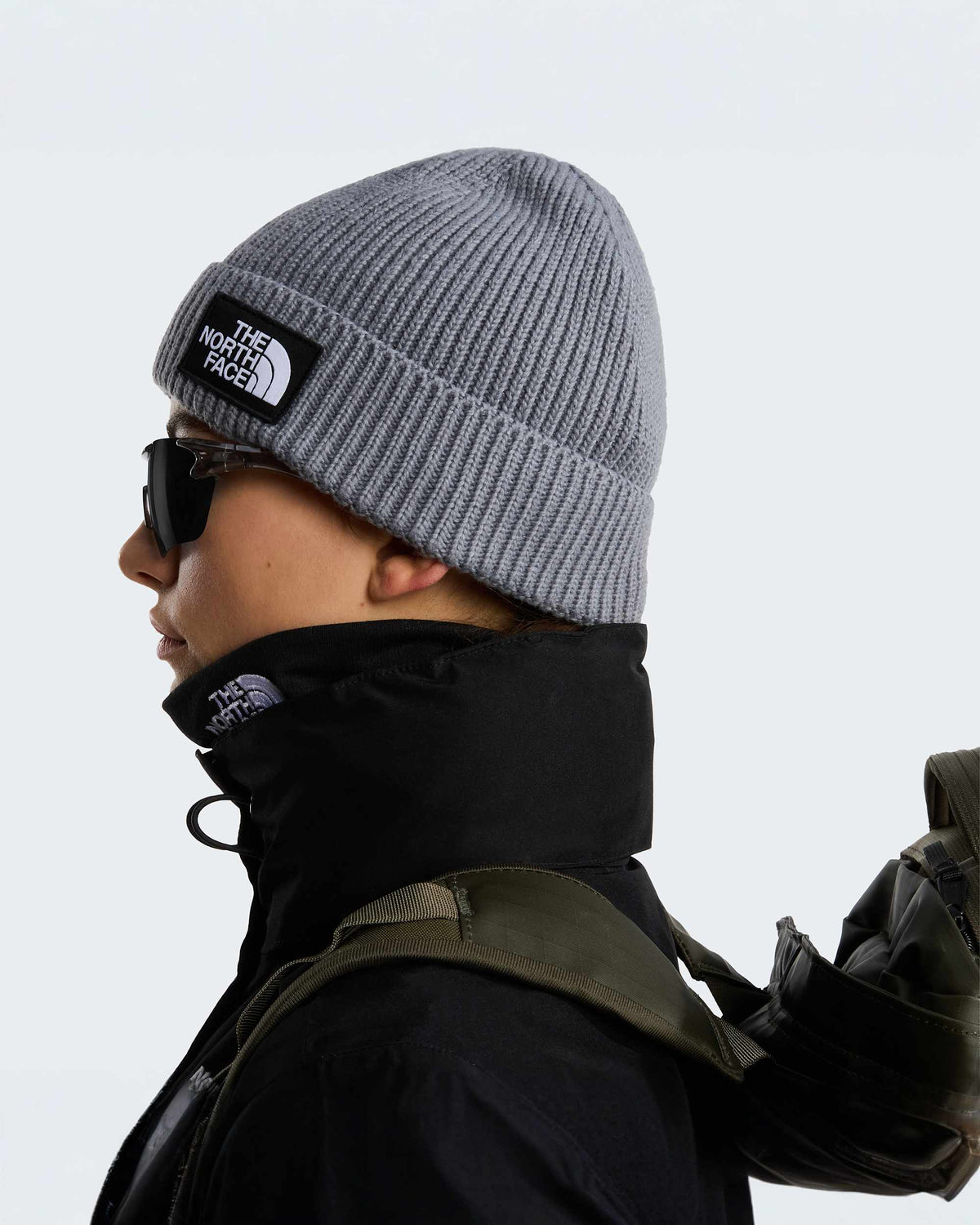 The North Face Logo Box Beanie grigio - foto 4