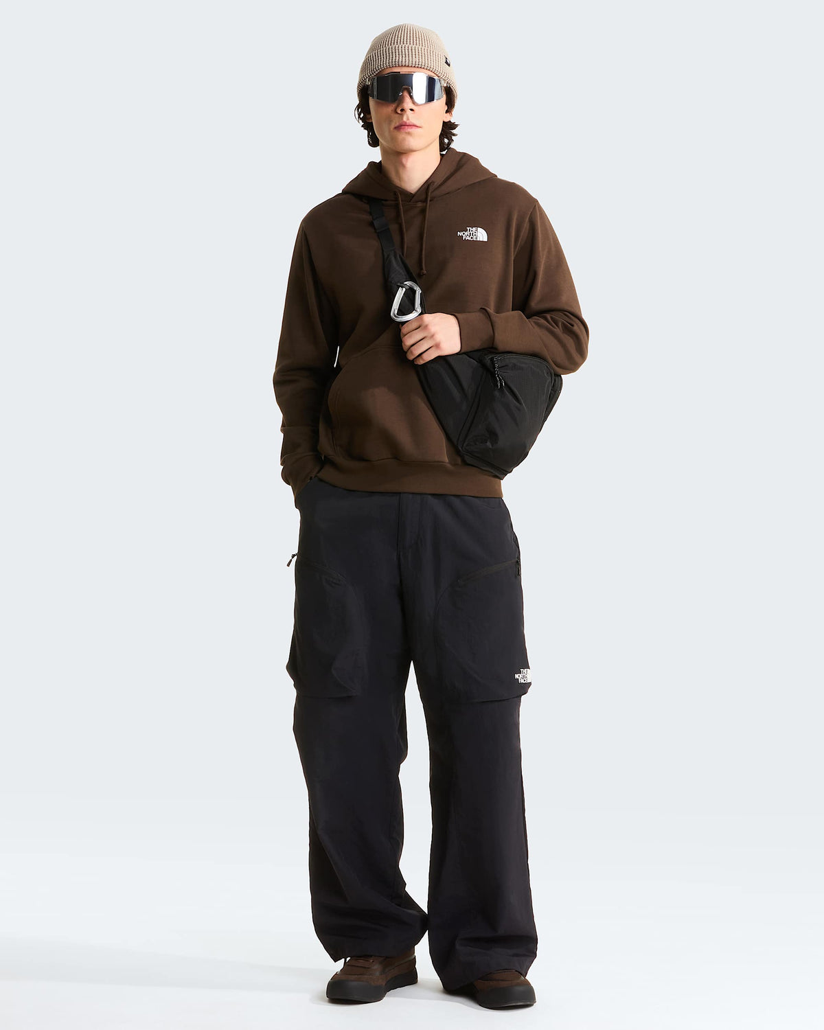 The North Face Evolution Box hoodie marrone - foto 3