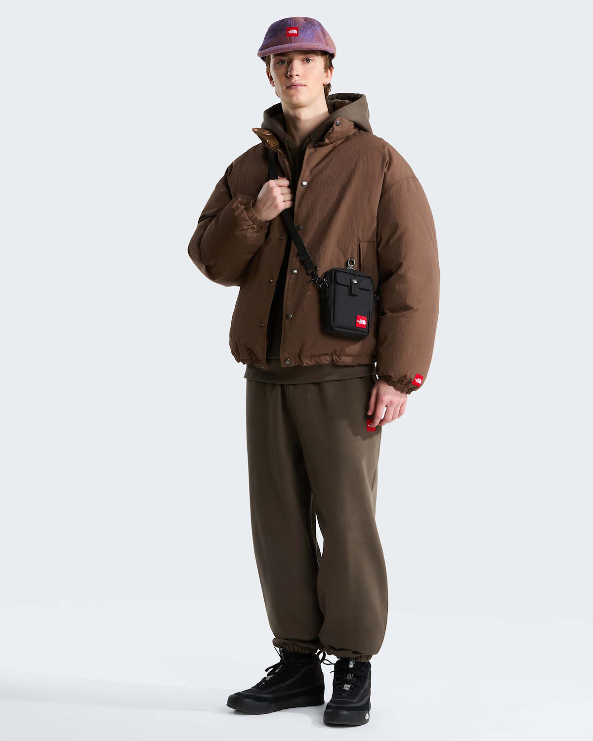 The North Face Red Box piumino marrone - foto 4