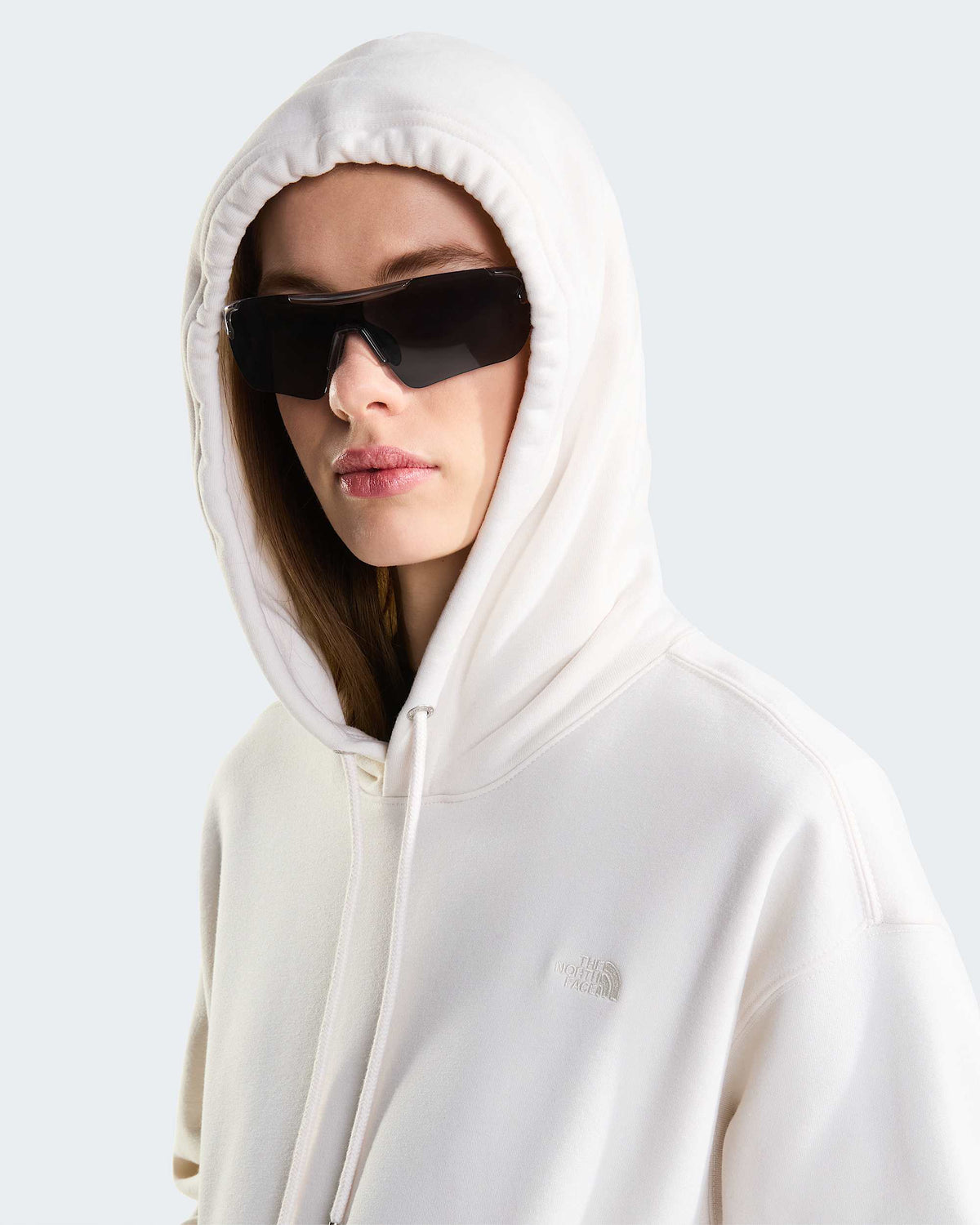 The North Face Simple Dome hoodie donna bianca - foto 5
