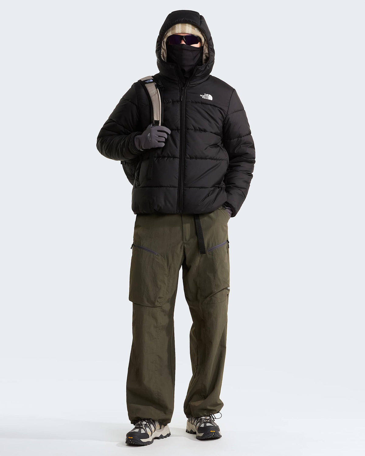 The North Face NSE Hooded Mask Jacket nera - foto 2