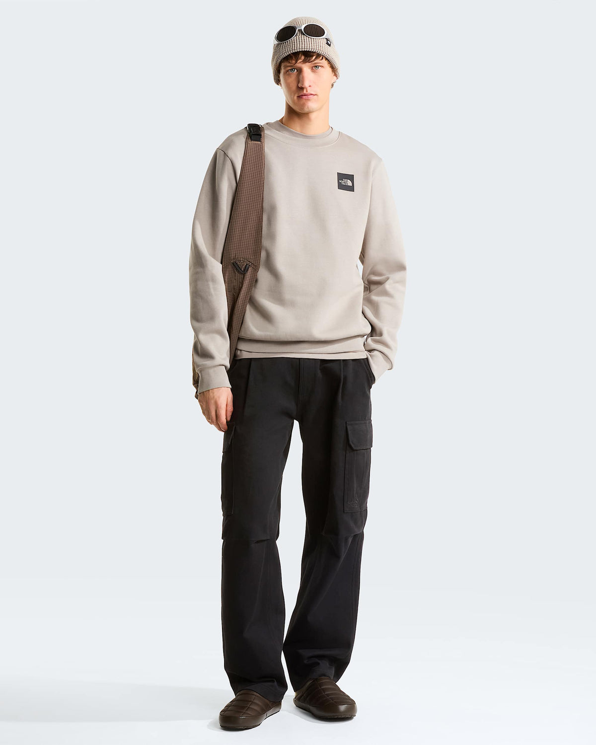 The North Face Box Half Dome felpa grigia - foto 2