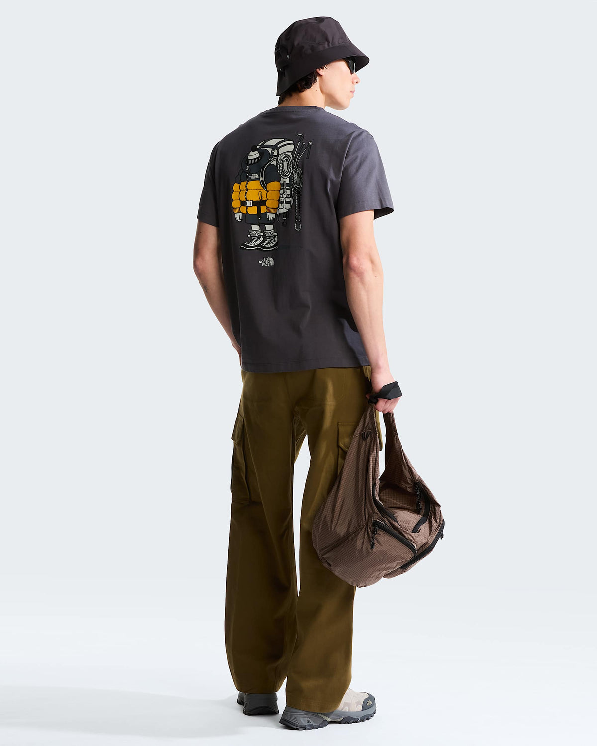 The North Face Gear Up Get Out t-shirt antracite - foto 3