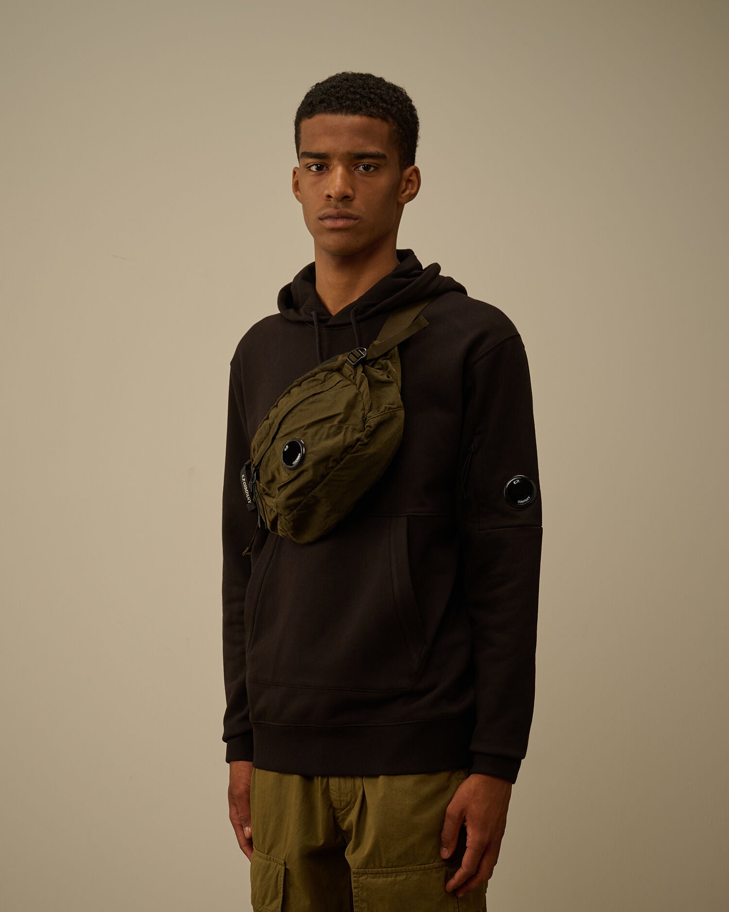 Nylon B Lens Crossbody Pack CP Company® AW25 - Ivy Green