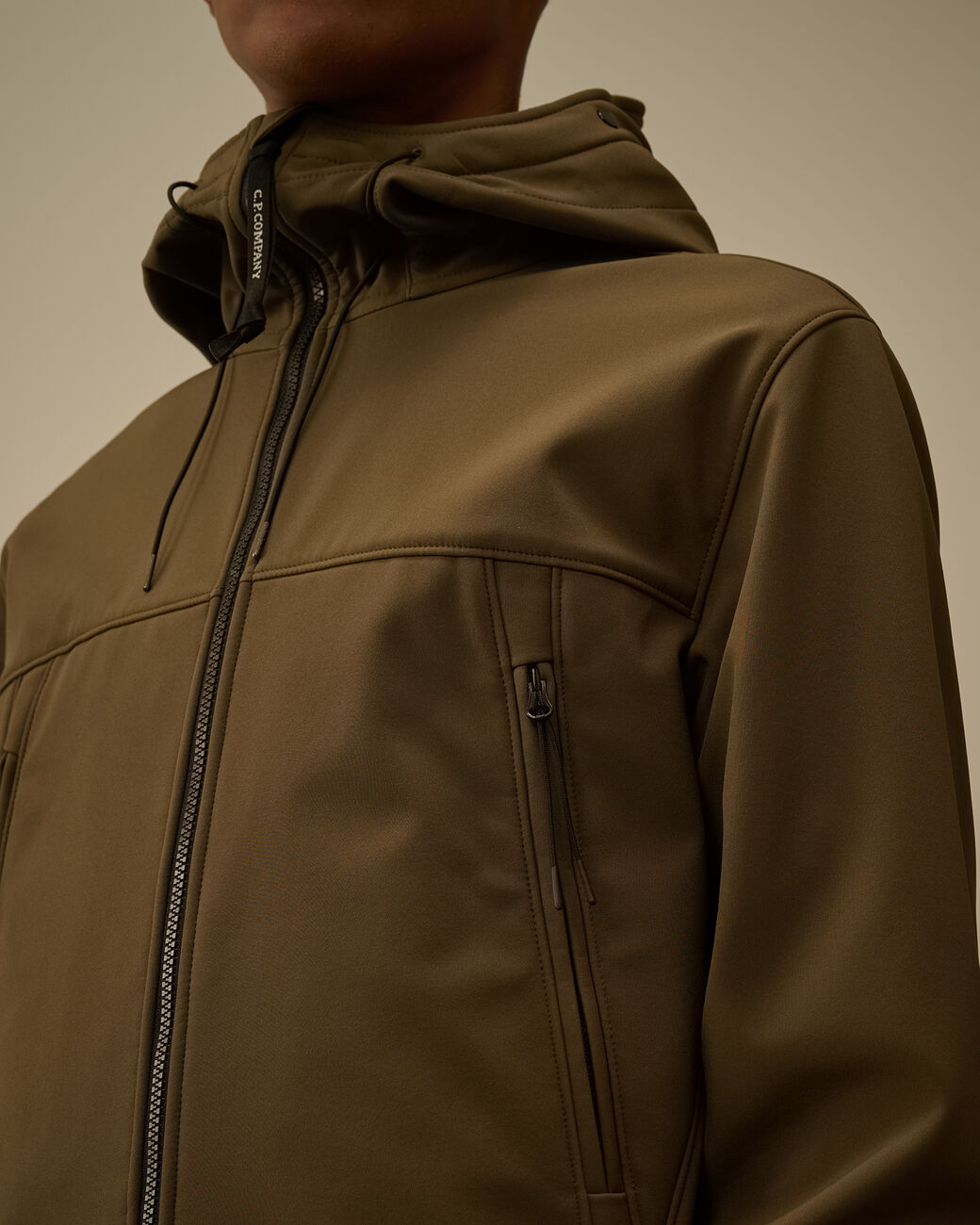 C.P. Shell-R Goggle Jacket CP Company® AW25 - Ivy Green