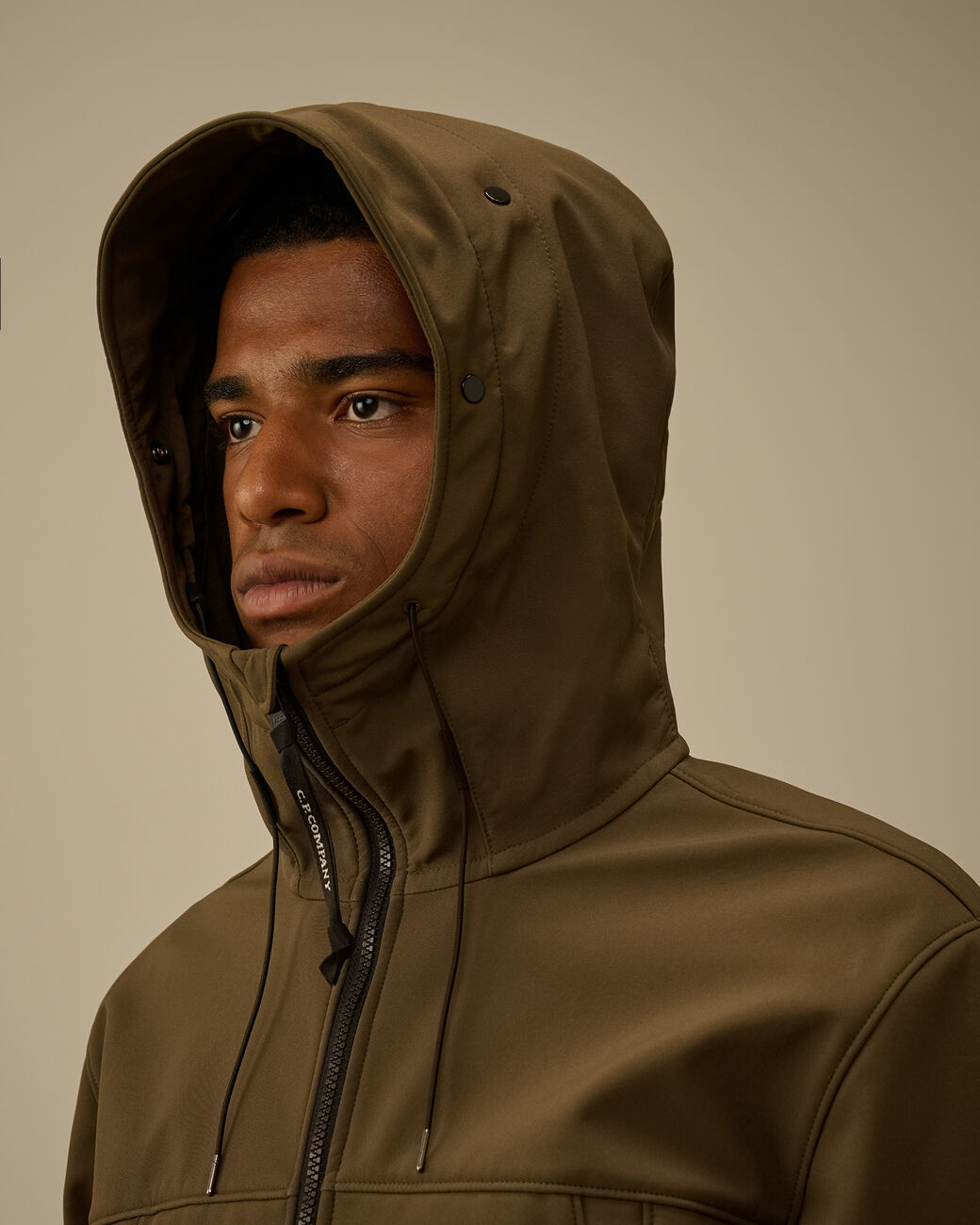 C.P. Shell-R Goggle Jacket CP Company® AW25 - Ivy Green