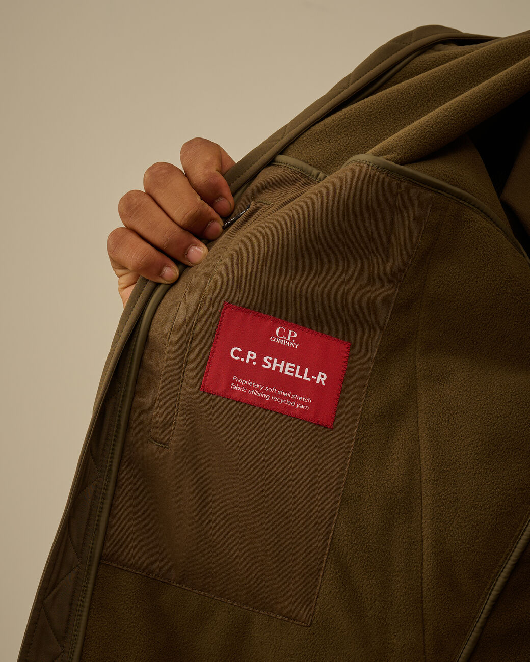 C.P. Shell-R Goggle Jacket CP Company® AW25 - Ivy Green