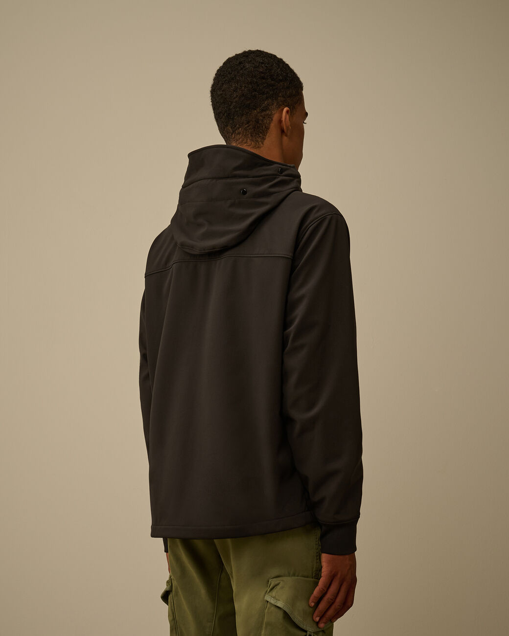 C.P. Shell-R Goggle Jacket CP Company® AW25 - Black