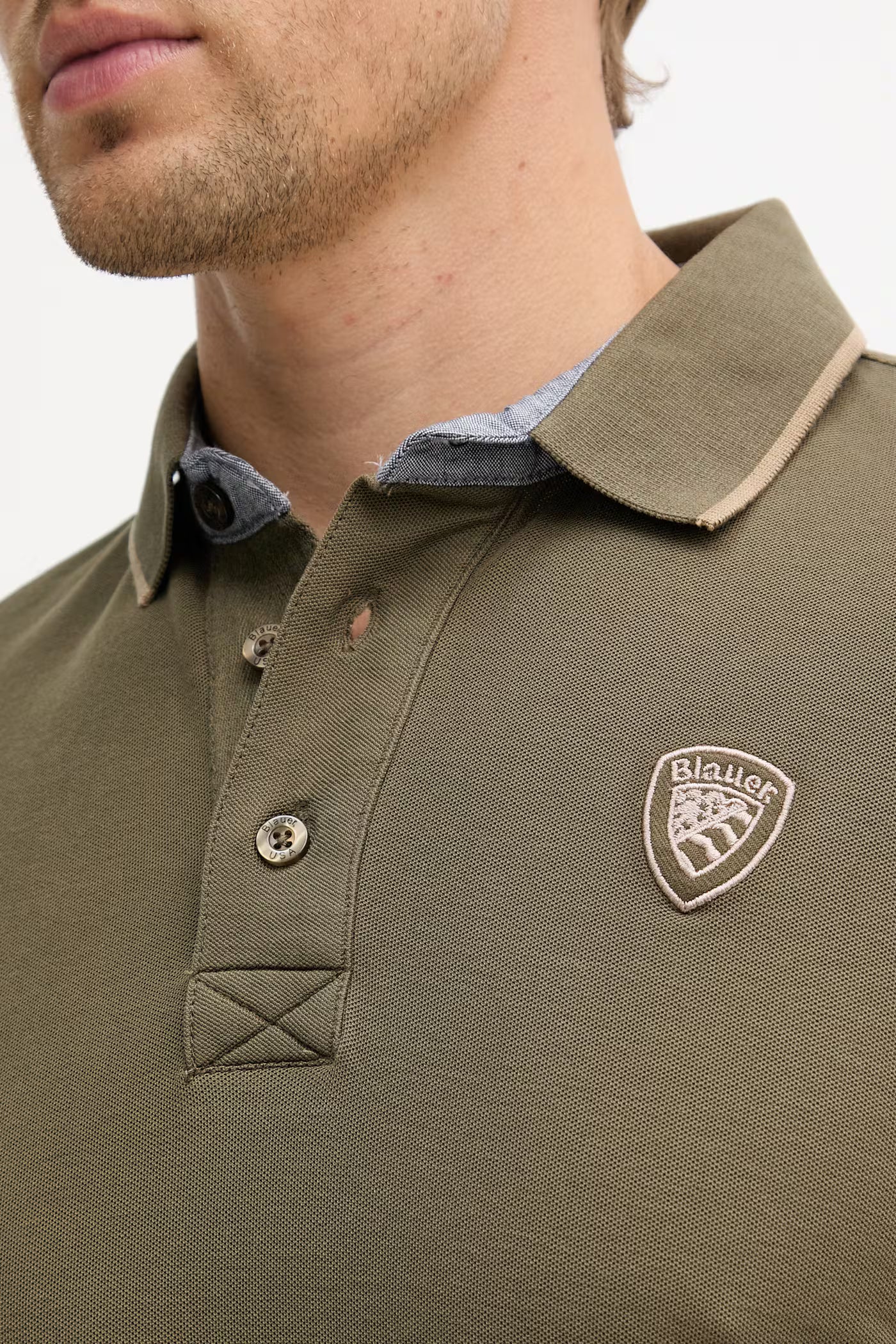 Polo Damon Blauer - Green