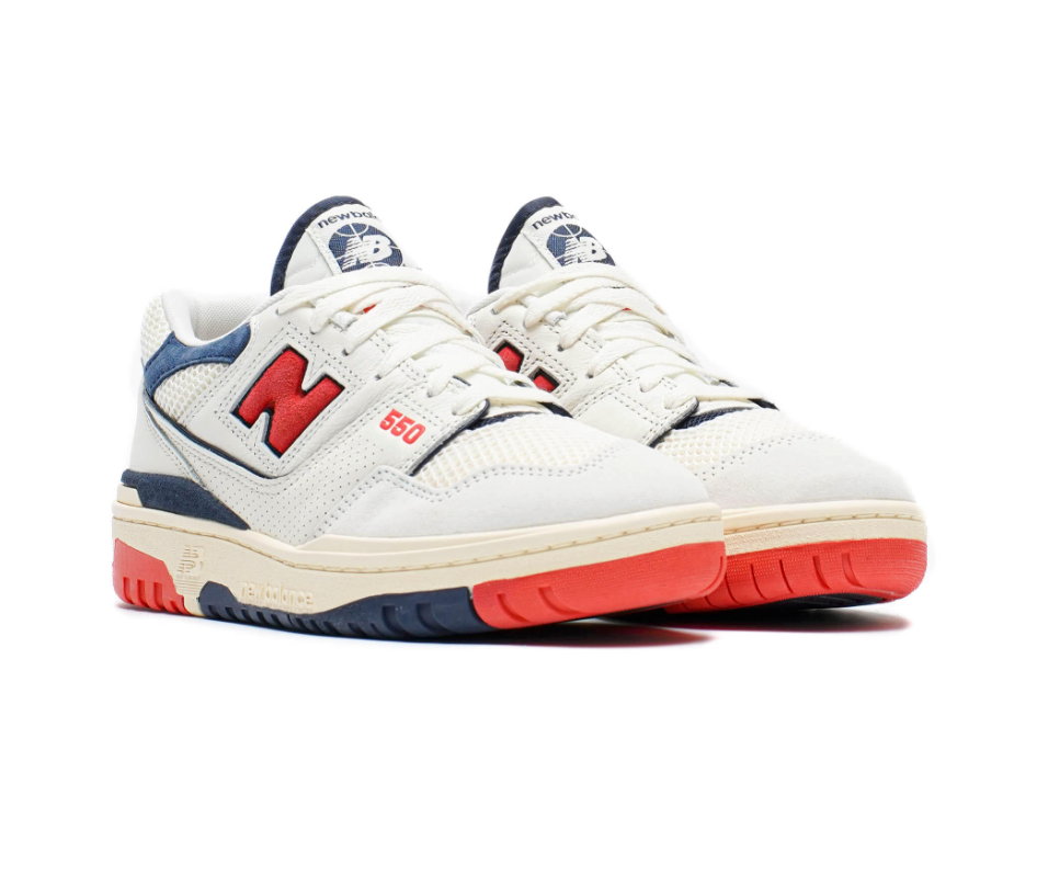 New Balance BB 550 CPB - Off White / Navy / Red