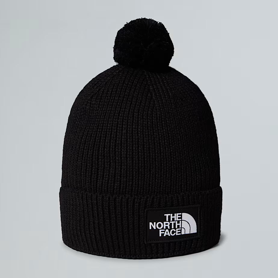 TNF Logo Box Pom Beanie The North Face AW25 - TNF Black