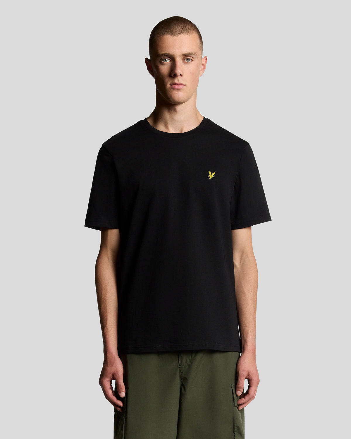 Lyle & Scott – Plain T-Shirt – Jet Black