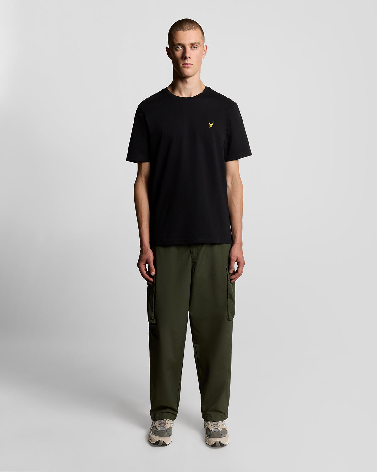 Lyle & Scott – Plain T-Shirt – Jet Black