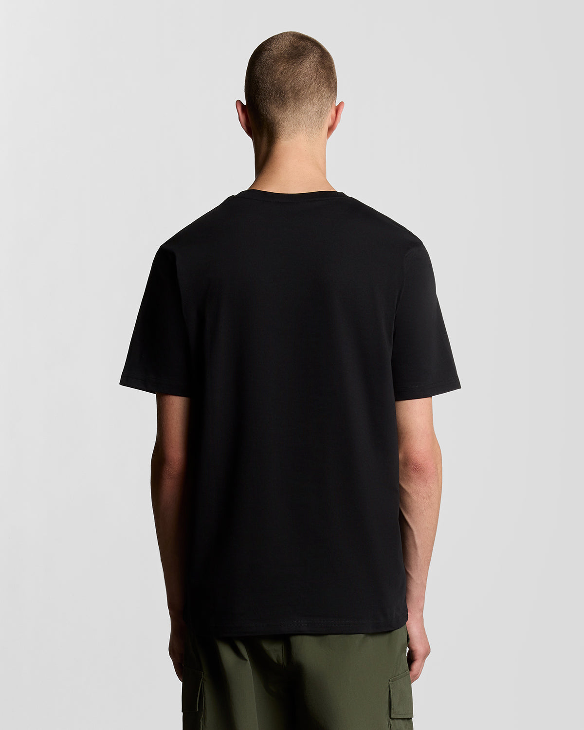 Lyle & Scott – Plain T-Shirt – Jet Black