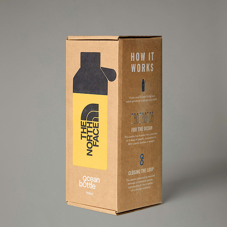 Borraccia The North Face X Ocean Bottle 0.75L - Summit Gold-TNF Black