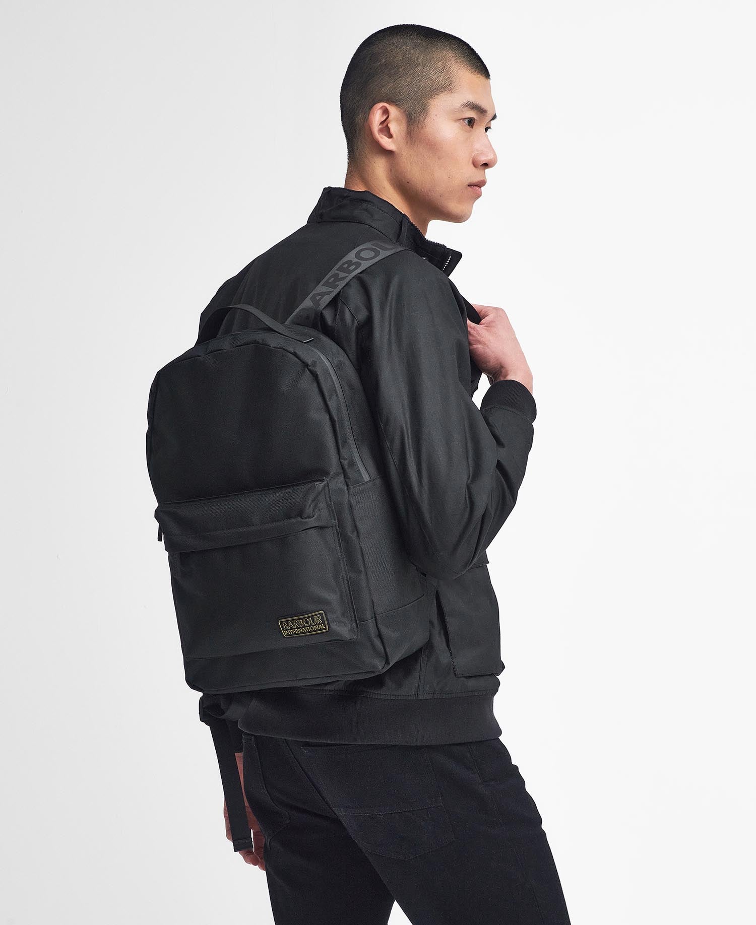 Knockhill Essential Backpack Barbour International - Black