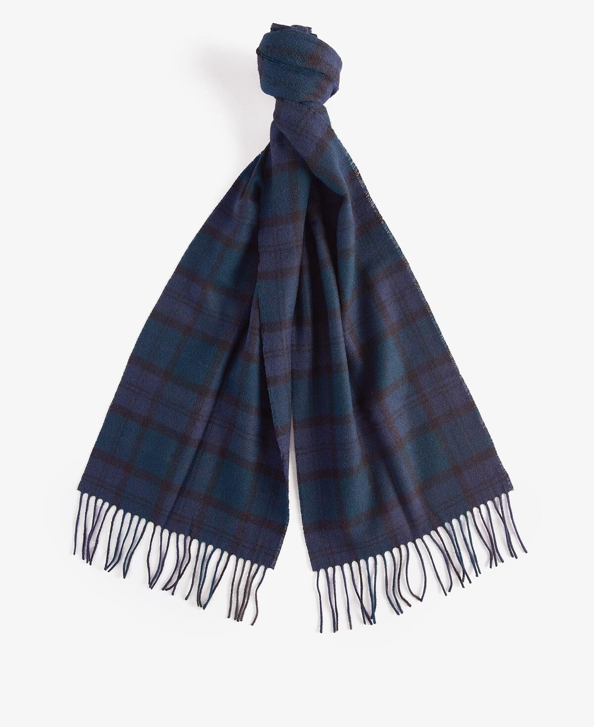 Barbour – Tartan Lambswool Scarf – Black Watch