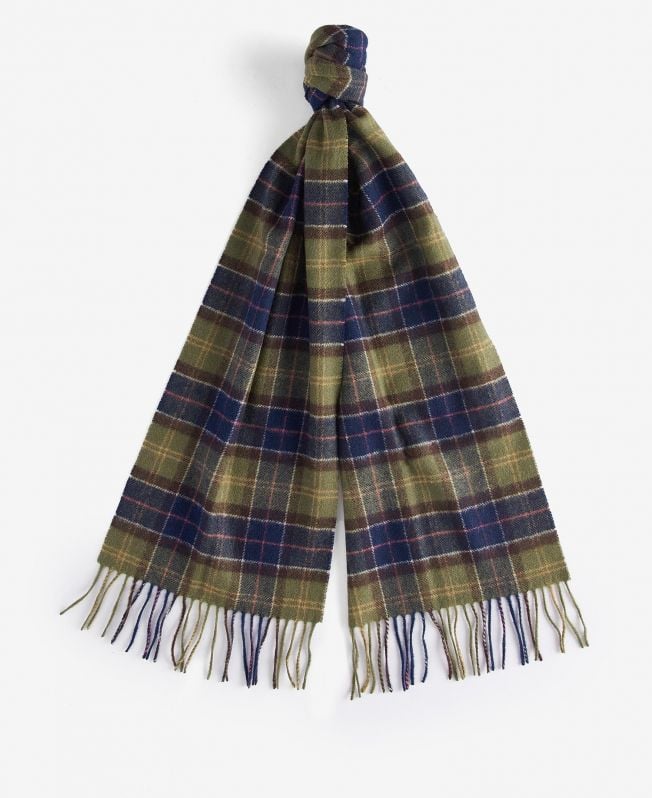 Tartan Lambswool Scarf Fw24 Barbour International - Classic