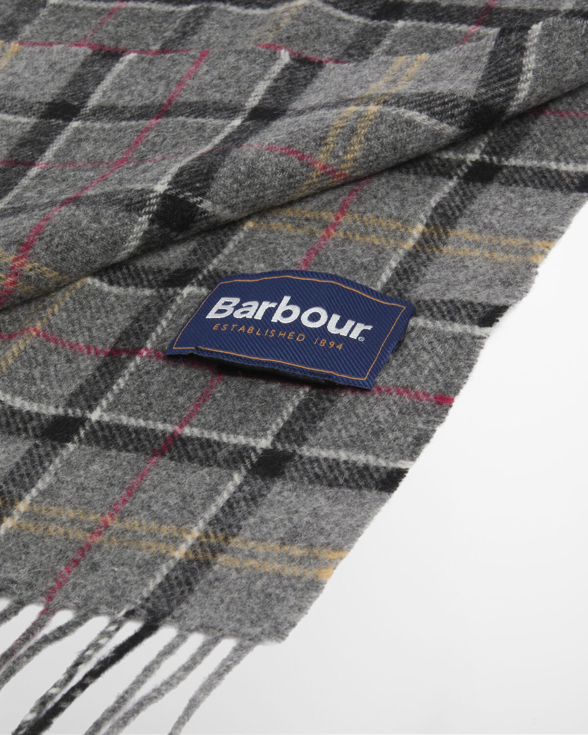Barbour – Tartan Lambswool Scarf – Modern