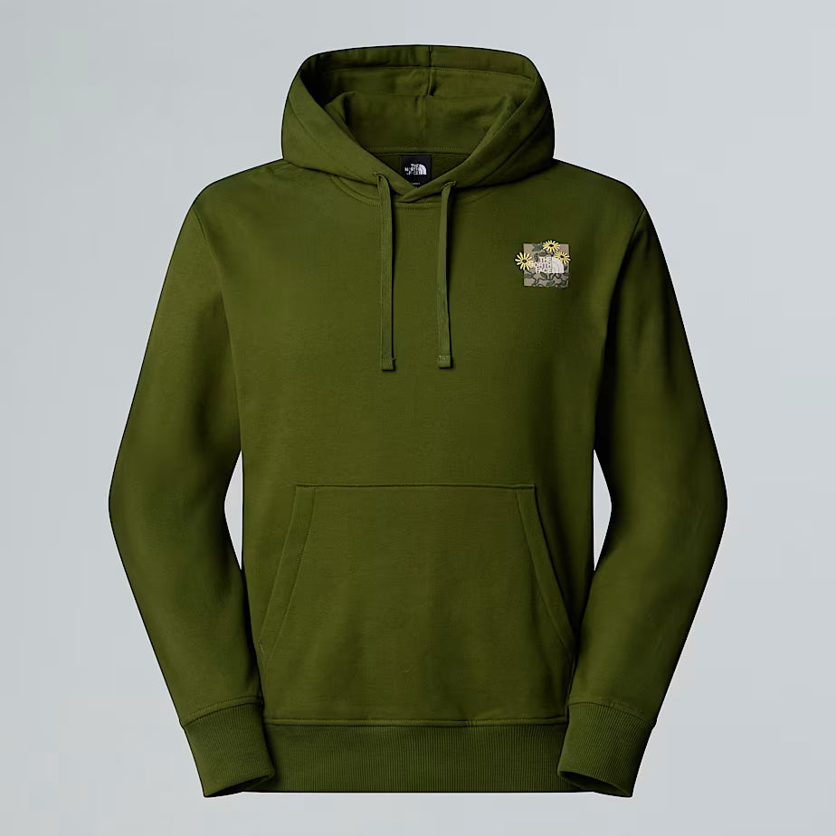 Connect Relaxed Graphic Hoodie The North Face AW25 - Woodland Green