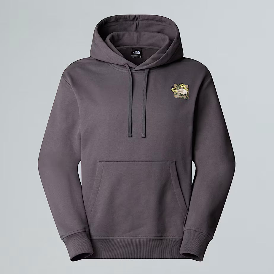 Connect Relaxed Graphic Hoodie The North Face AW25 - Anthracite Grey